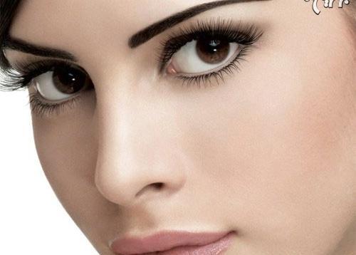 عکس چشم قهوه ای تیره