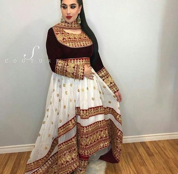 عکس لباس مجلسی افغانی شیک
