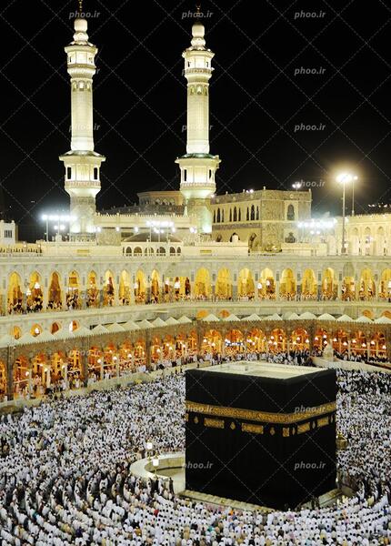 عکس کعبه از دور