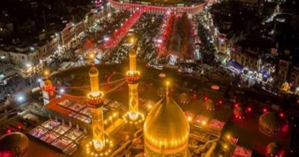 عکس حرم امام حسین گنبد
