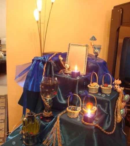 عکس ایده سفره هفت سین با تور