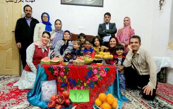 عکس یلدای خانوادگی