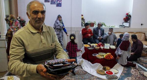 عکس یلدای خانوادگی