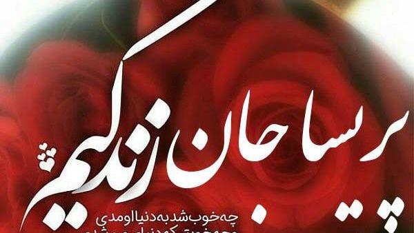 عکس نوشته تولدت مبارک پریسا جان