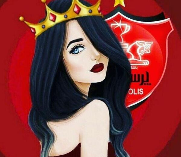 عکس دخترونه برای پروفایل پرسپولیسی