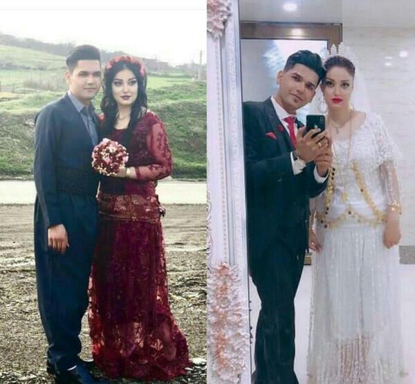 عکس عروس کردی