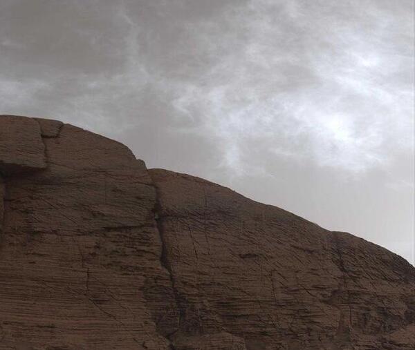 عکس آسمان مریخ