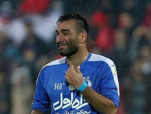 عکس گریه حنیف عمران زاده