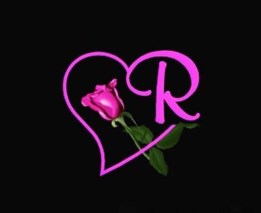 عکس پروفایل عاشقانه حرف r
