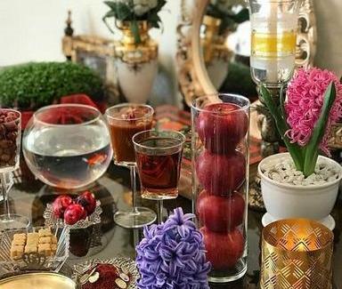 عکس ایده هفت سین در جام