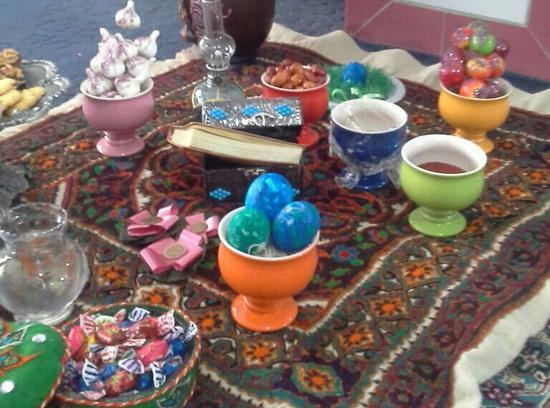 عکس سفره هفت سین پته