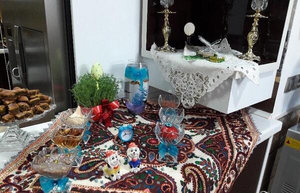 عکس سفره هفت سین پته