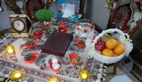 عکس سفره هفت سین پته