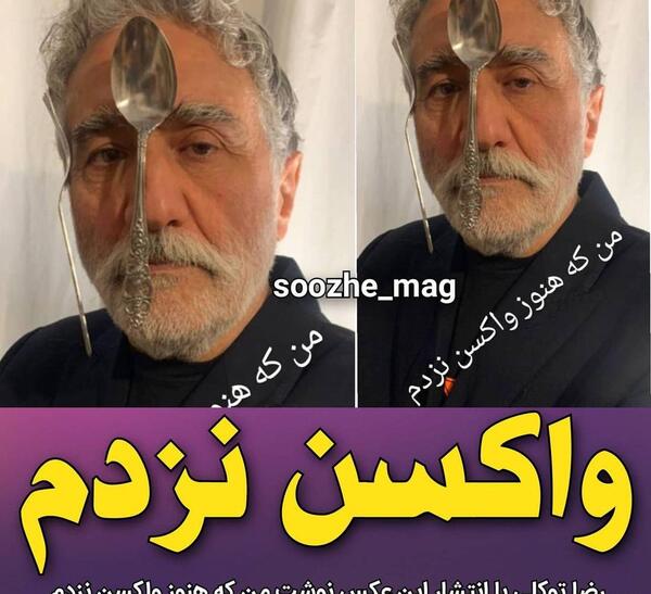 عکس رضا توکلی