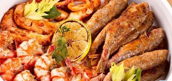 عکس غذای شاه میگو
