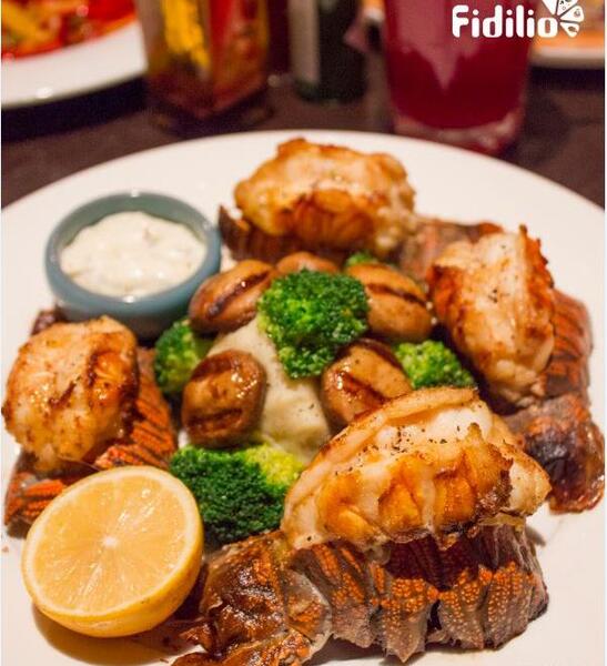 عکس غذای شاه میگو