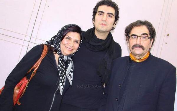 عکس حافظ ناظری و همسرش