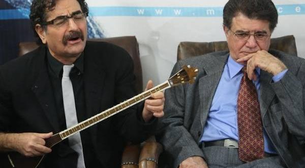 عکس حافظ ناظری و همسرش