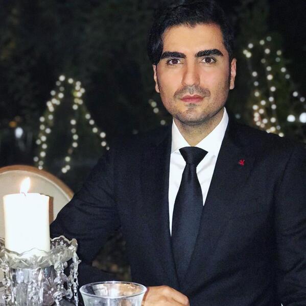 عکس حافظ ناظری و همسرش
