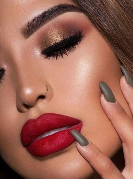 عکس ایده های آرایش صورت