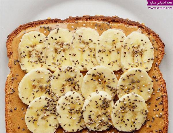 عکس ایده های نان تست برای صبحانه