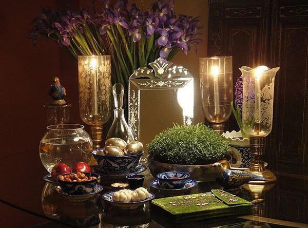 عکس سفره هفت سین عاشقانه