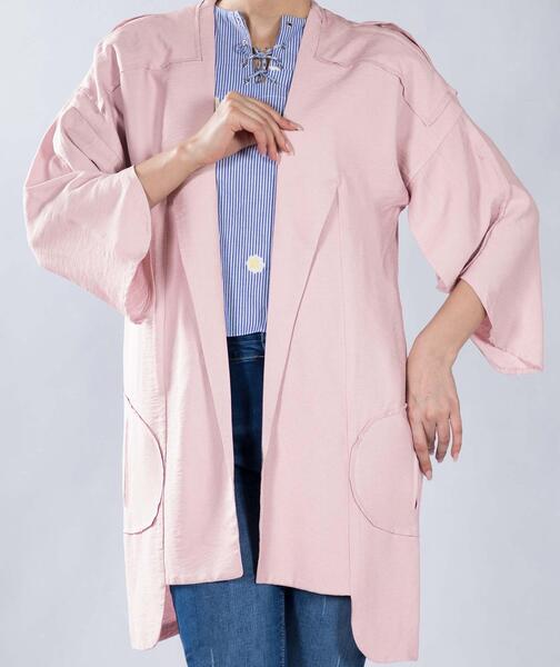 عکس مدل مانتو اسپرت آستین کیمونو