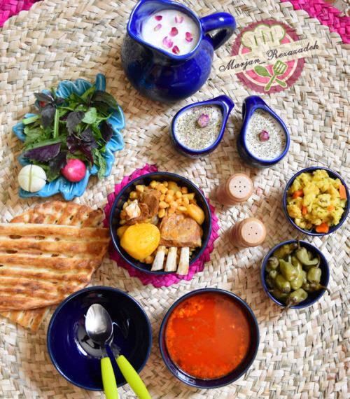 عکس گوشت کوبیده آبگوشت