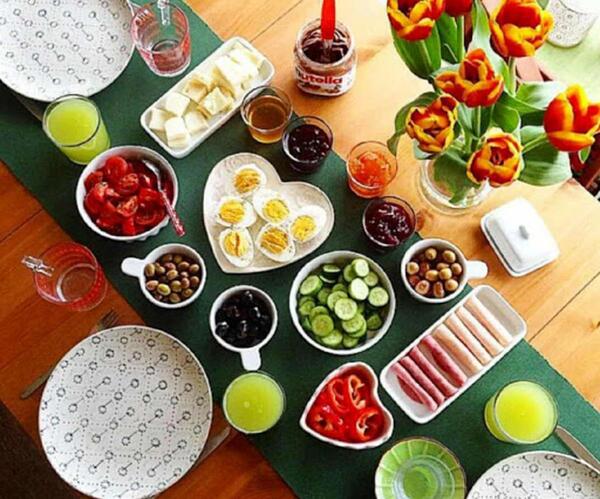 عکس چند ایده برای صبحانه