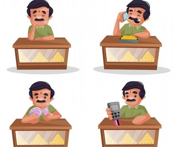 عکس کارتونی قناد
