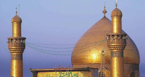 عکس گنبد امام علی جدید