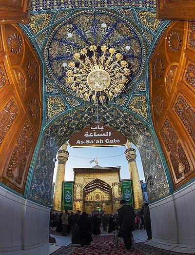 عکس گنبد امام علی جدید