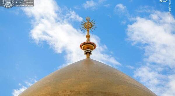 عکس گنبد امام علی جدید