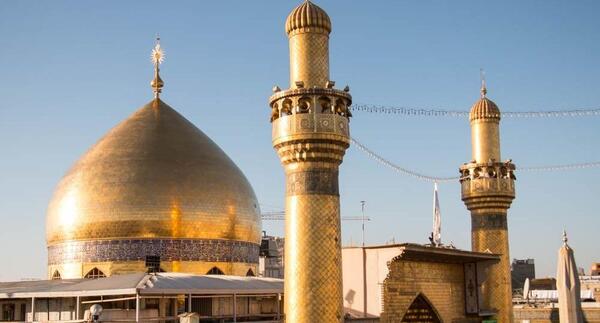 عکس گنبد امام علی جدید