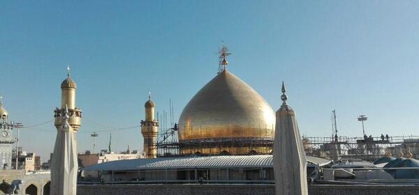 عکس گنبد امام علی جدید