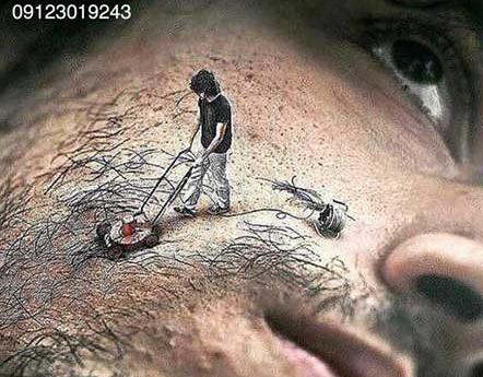 عکس ایده برای اسم ارایشگاه مردانه