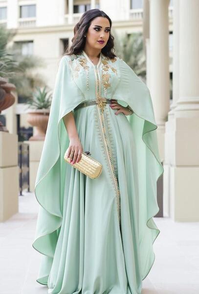 عکس لباس مجلسی زنانه خلیجی