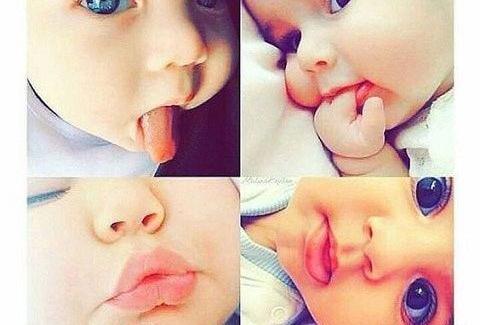عکس فیک نوزاد