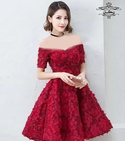 عکس لباس مجلسی کوتاه نوجوانانه