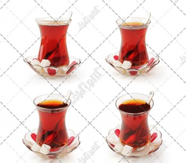 عکس چای کم رنگ