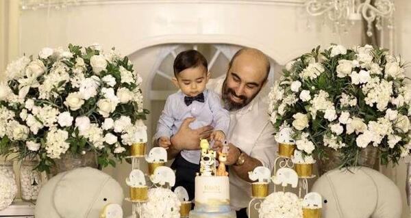 عکس خانوادگی محسن تنابنده