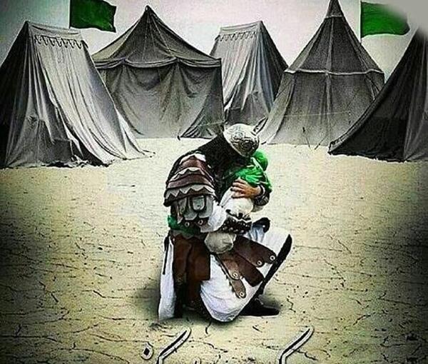 عکس امام حسین قشنگ