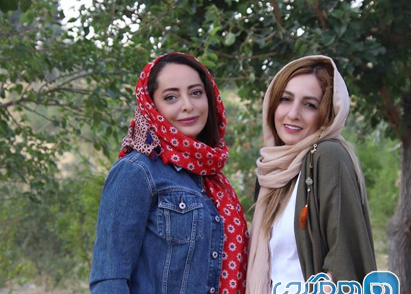 عکس شقایق دهقان و خواهرش