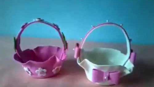 عکس ایده هفت سین داخل سبد