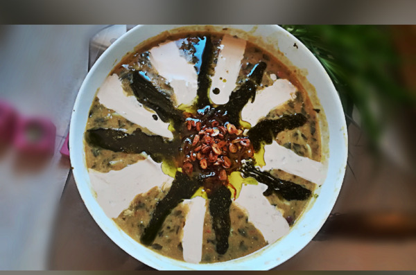 عکس اش رشته تو کاسه