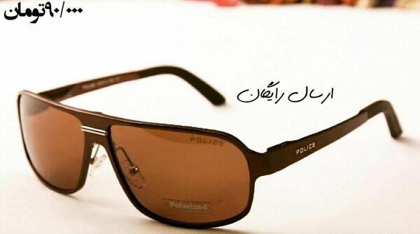 عکس عینک آفتابی قهوه ای
