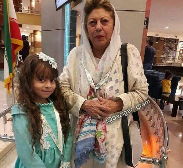عکس بچه ی ثریا قاسمی