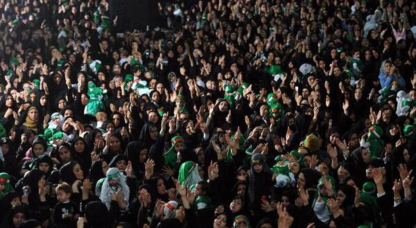 عکس نوشته همایش شیرخوارگان علی اصغر