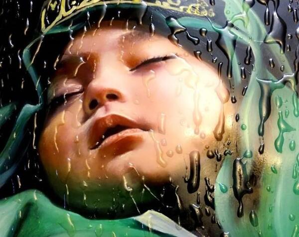 عکس نوشته همایش شیرخوارگان علی اصغر