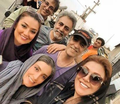عکس بابای آرش در سریال دل
